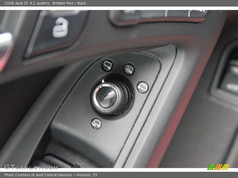 Brilliant Red / Black 2008 Audi S5 4.2 quattro