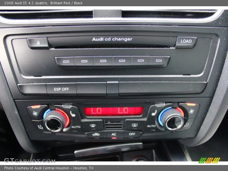 Brilliant Red / Black 2008 Audi S5 4.2 quattro