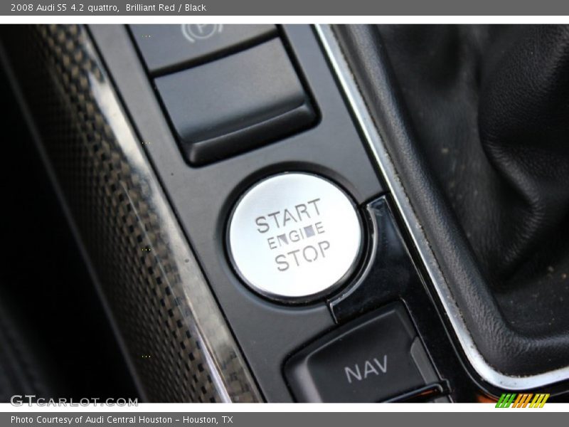 Brilliant Red / Black 2008 Audi S5 4.2 quattro