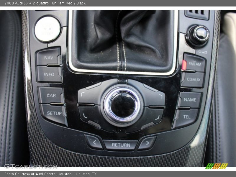 Brilliant Red / Black 2008 Audi S5 4.2 quattro