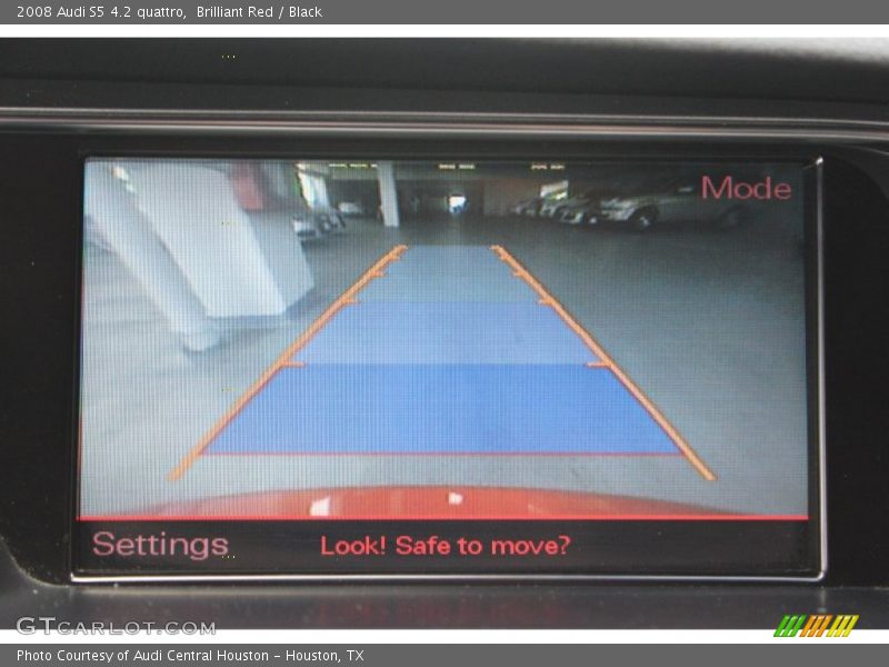 Brilliant Red / Black 2008 Audi S5 4.2 quattro