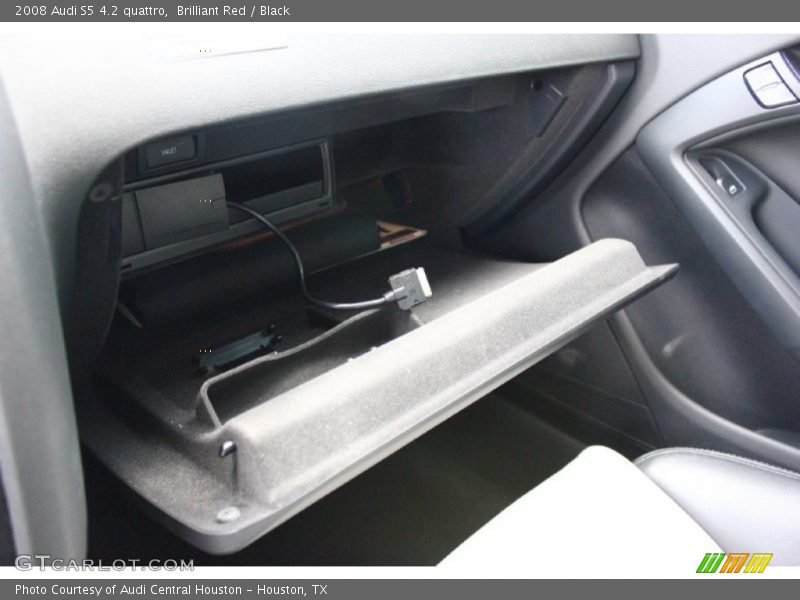 Brilliant Red / Black 2008 Audi S5 4.2 quattro