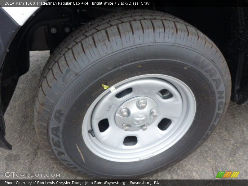Bright White / Black/Diesel Gray 2014 Ram 1500 Tradesman Regular Cab 4x4