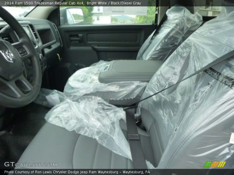Bright White / Black/Diesel Gray 2014 Ram 1500 Tradesman Regular Cab 4x4