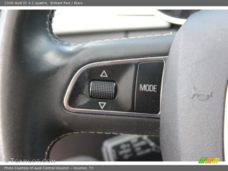 Brilliant Red / Black 2008 Audi S5 4.2 quattro