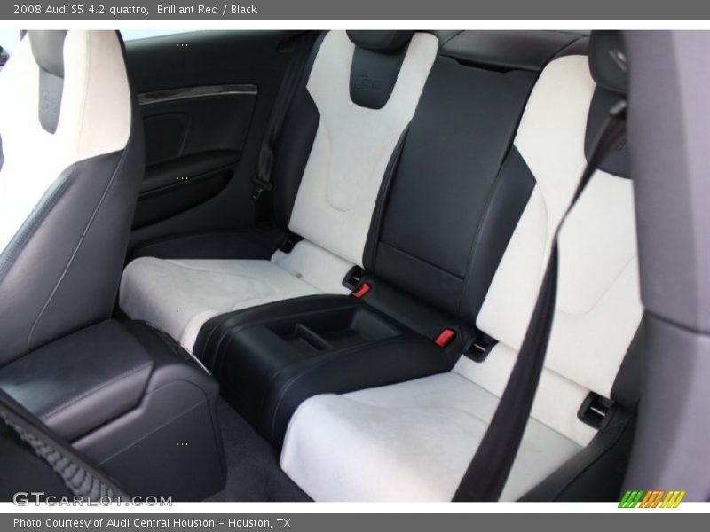 Brilliant Red / Black 2008 Audi S5 4.2 quattro