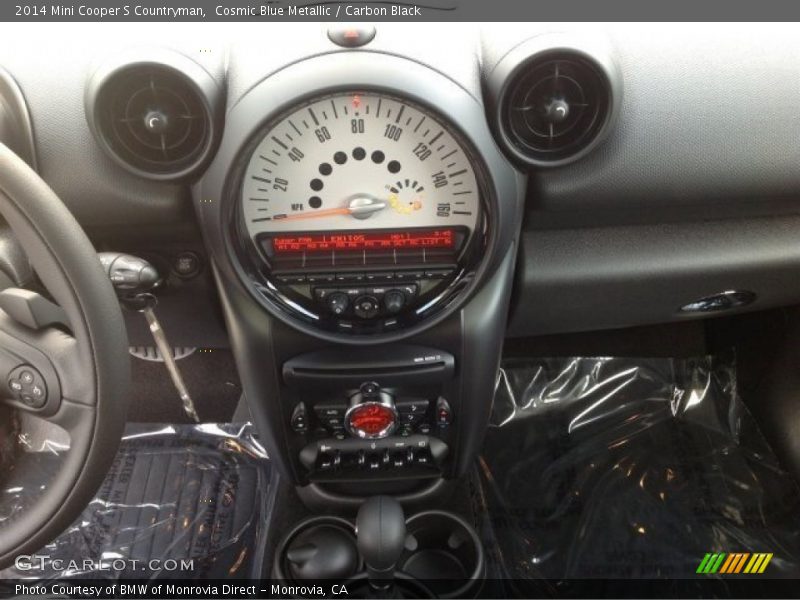 Cosmic Blue Metallic / Carbon Black 2014 Mini Cooper S Countryman