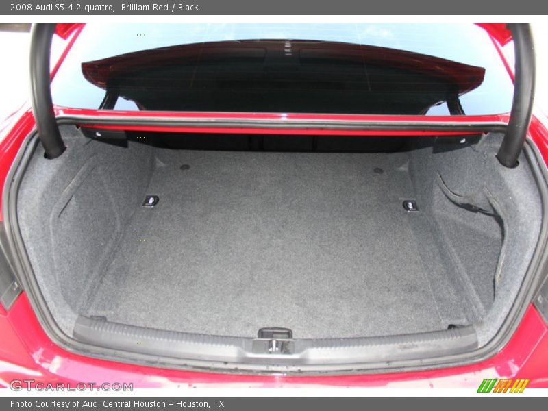 Brilliant Red / Black 2008 Audi S5 4.2 quattro