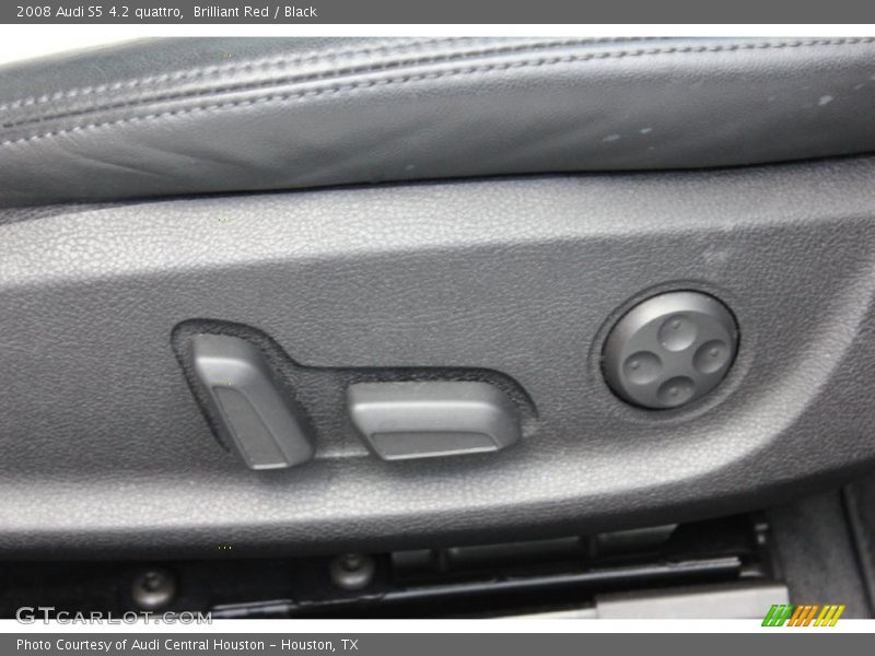 Brilliant Red / Black 2008 Audi S5 4.2 quattro