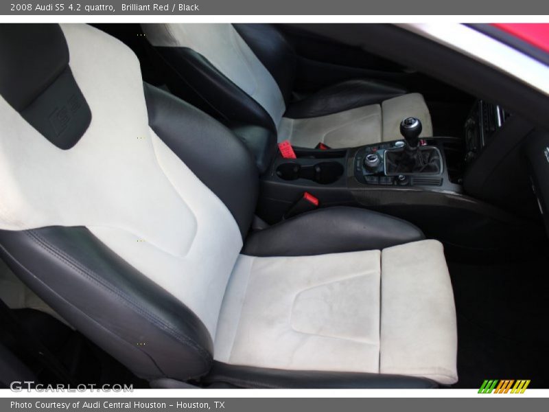 Brilliant Red / Black 2008 Audi S5 4.2 quattro