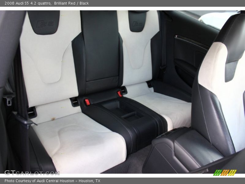 Brilliant Red / Black 2008 Audi S5 4.2 quattro