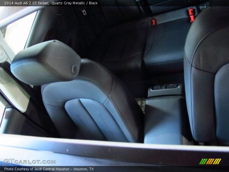 Quartz Gray Metallic / Black 2014 Audi A6 2.0T Sedan