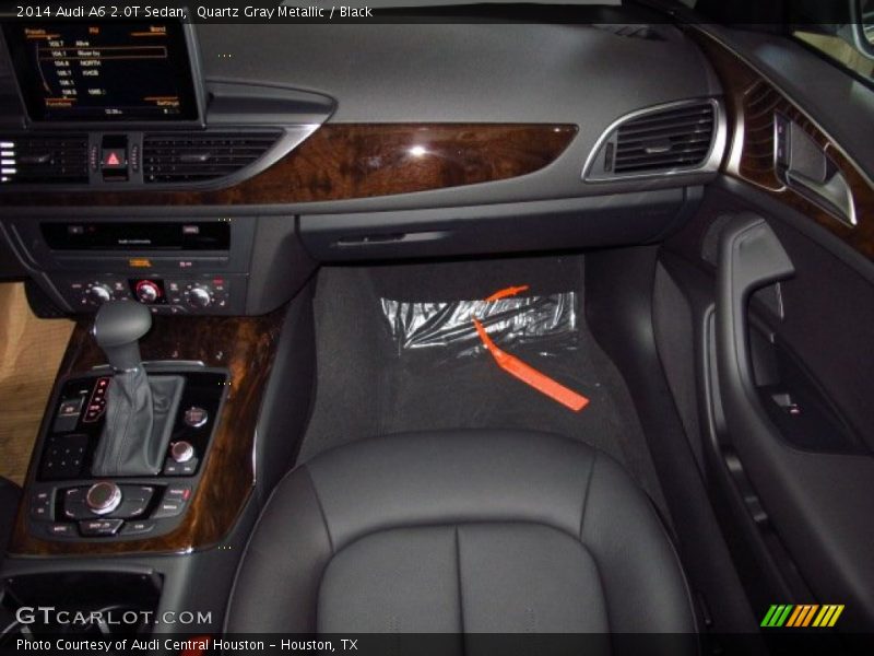 Quartz Gray Metallic / Black 2014 Audi A6 2.0T Sedan