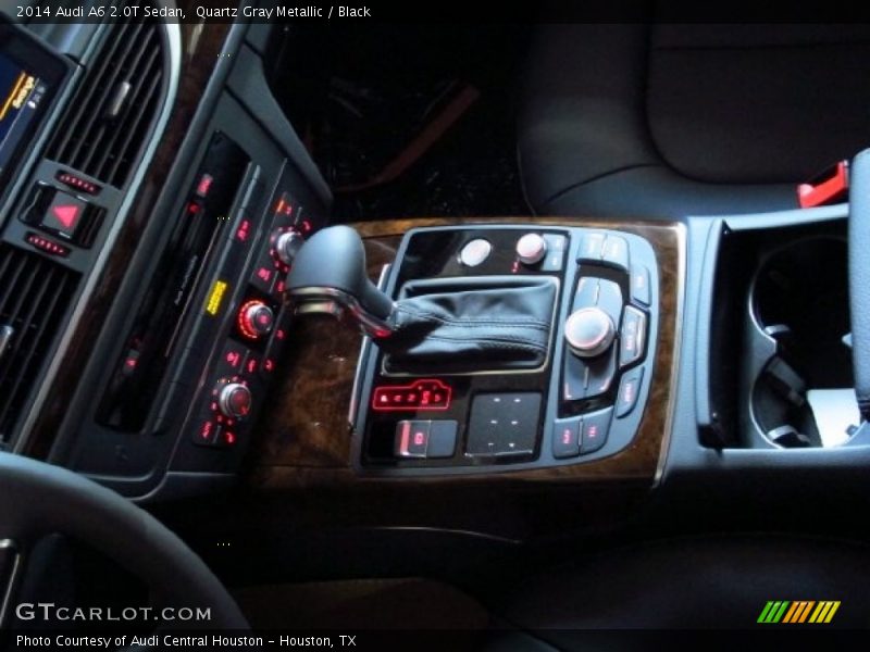 Quartz Gray Metallic / Black 2014 Audi A6 2.0T Sedan