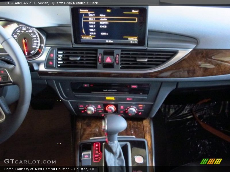 Quartz Gray Metallic / Black 2014 Audi A6 2.0T Sedan