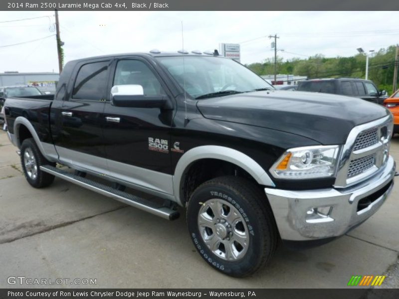 Black / Black 2014 Ram 2500 Laramie Mega Cab 4x4