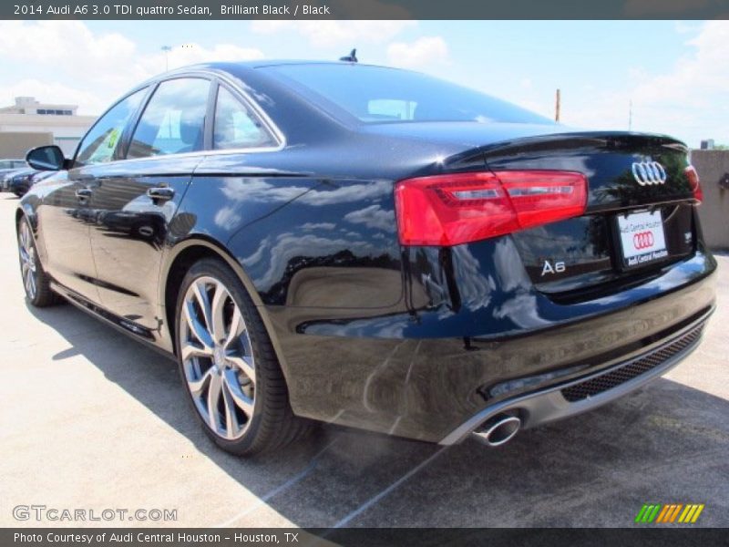 Brilliant Black / Black 2014 Audi A6 3.0 TDI quattro Sedan