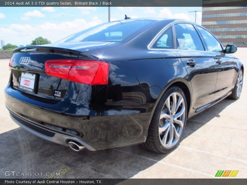 Brilliant Black / Black 2014 Audi A6 3.0 TDI quattro Sedan