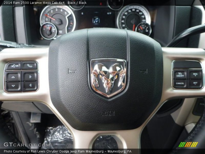 Black / Black 2014 Ram 2500 Laramie Mega Cab 4x4