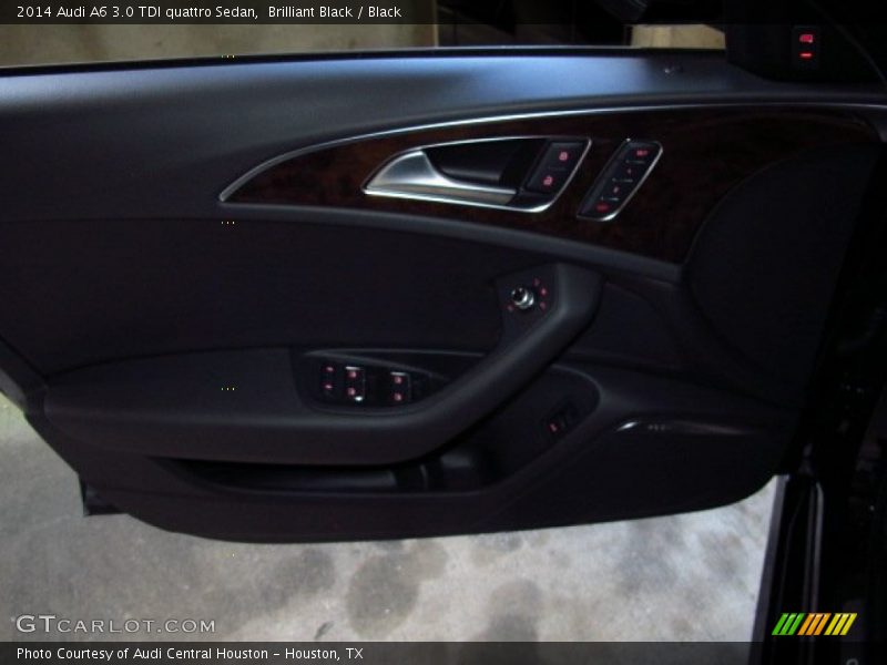 Brilliant Black / Black 2014 Audi A6 3.0 TDI quattro Sedan