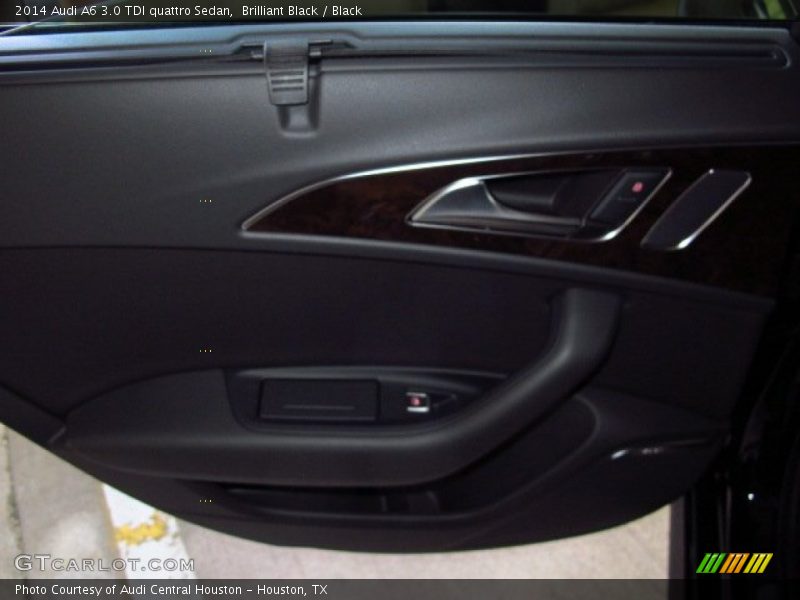 Brilliant Black / Black 2014 Audi A6 3.0 TDI quattro Sedan