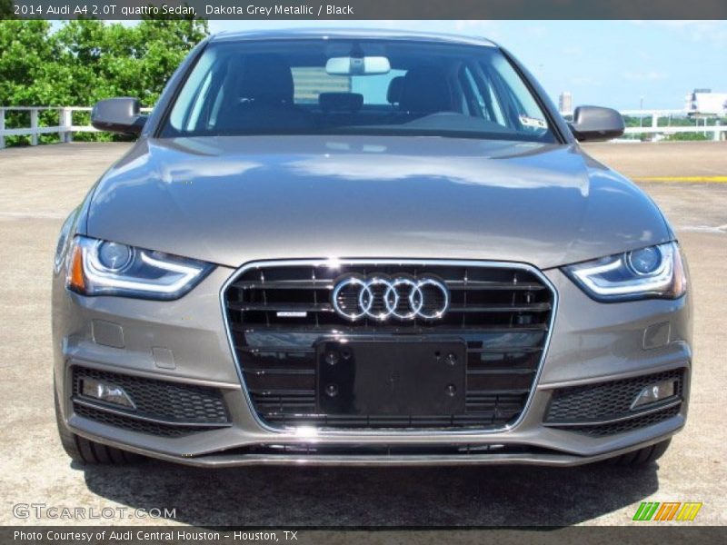 Dakota Grey Metallic / Black 2014 Audi A4 2.0T quattro Sedan