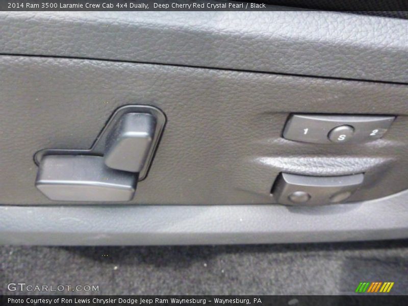Deep Cherry Red Crystal Pearl / Black 2014 Ram 3500 Laramie Crew Cab 4x4 Dually