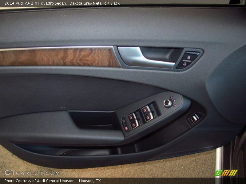 Dakota Grey Metallic / Black 2014 Audi A4 2.0T quattro Sedan