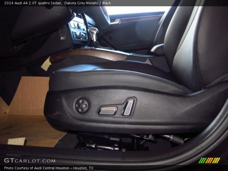 Dakota Grey Metallic / Black 2014 Audi A4 2.0T quattro Sedan