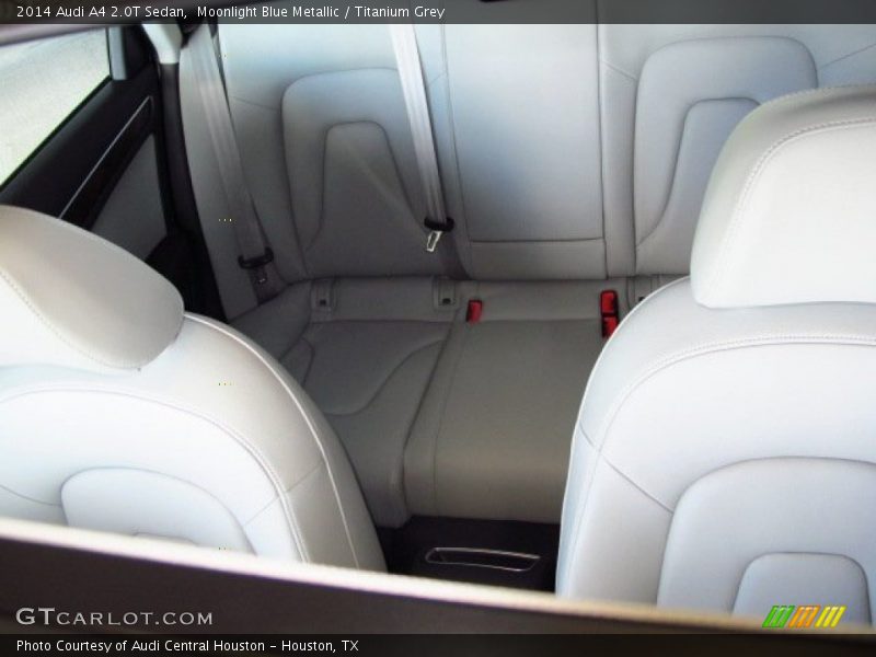 Moonlight Blue Metallic / Titanium Grey 2014 Audi A4 2.0T Sedan