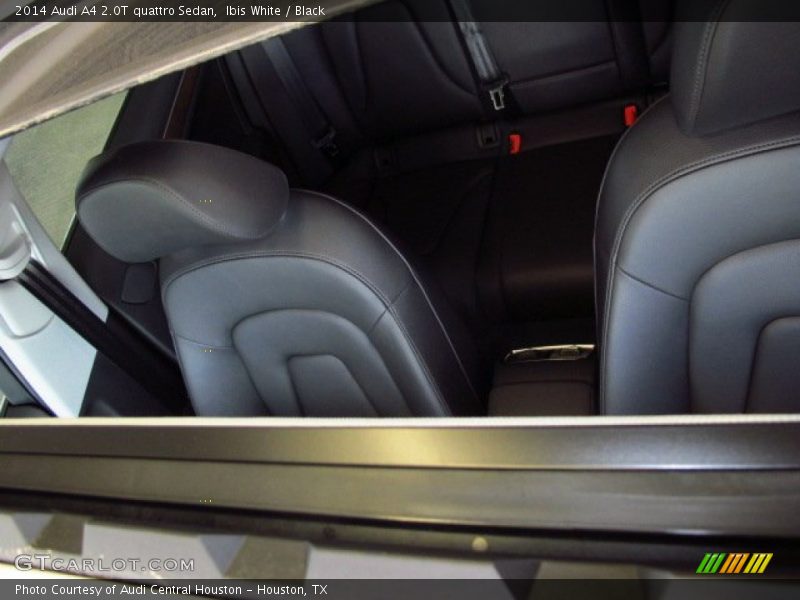 Ibis White / Black 2014 Audi A4 2.0T quattro Sedan