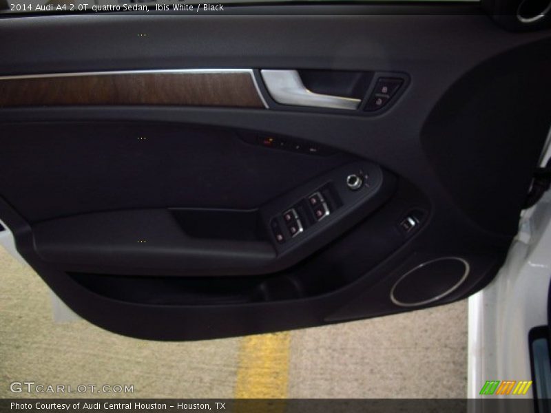 Ibis White / Black 2014 Audi A4 2.0T quattro Sedan