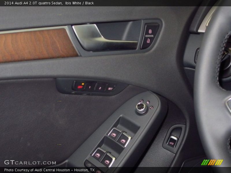 Ibis White / Black 2014 Audi A4 2.0T quattro Sedan
