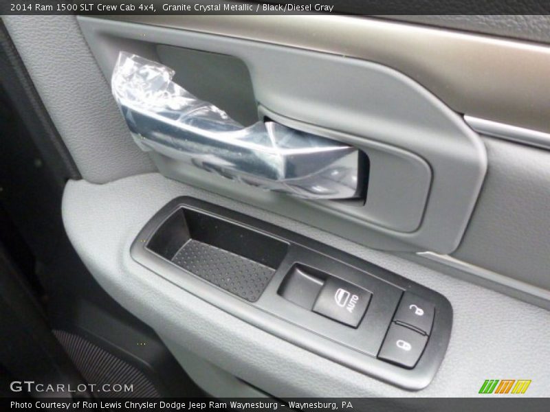 Granite Crystal Metallic / Black/Diesel Gray 2014 Ram 1500 SLT Crew Cab 4x4