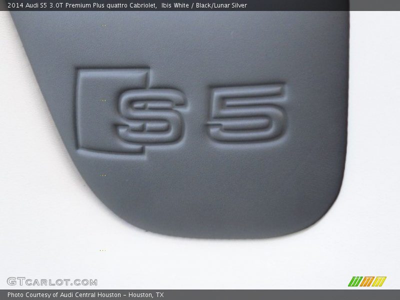Ibis White / Black/Lunar Silver 2014 Audi S5 3.0T Premium Plus quattro Cabriolet