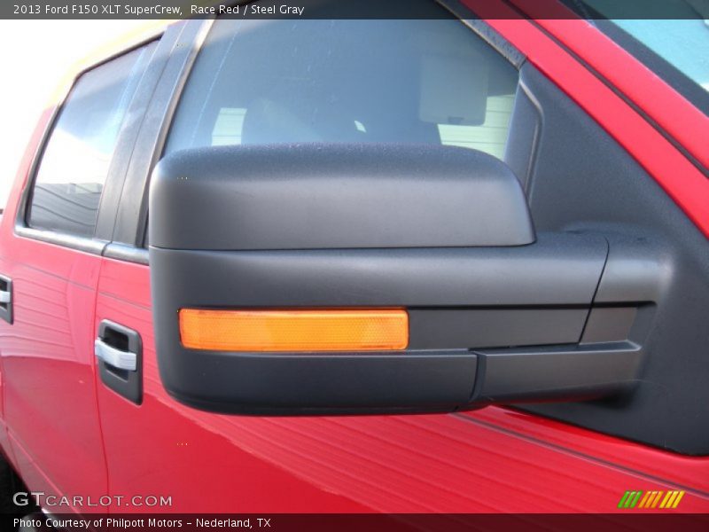 Race Red / Steel Gray 2013 Ford F150 XLT SuperCrew