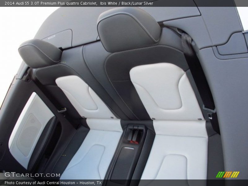 Rear Seat of 2014 S5 3.0T Premium Plus quattro Cabriolet