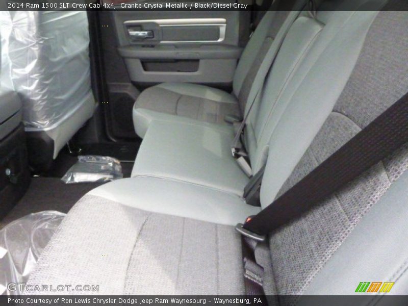 Granite Crystal Metallic / Black/Diesel Gray 2014 Ram 1500 SLT Crew Cab 4x4