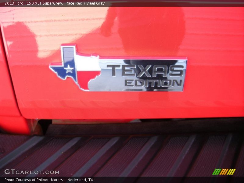 Race Red / Steel Gray 2013 Ford F150 XLT SuperCrew