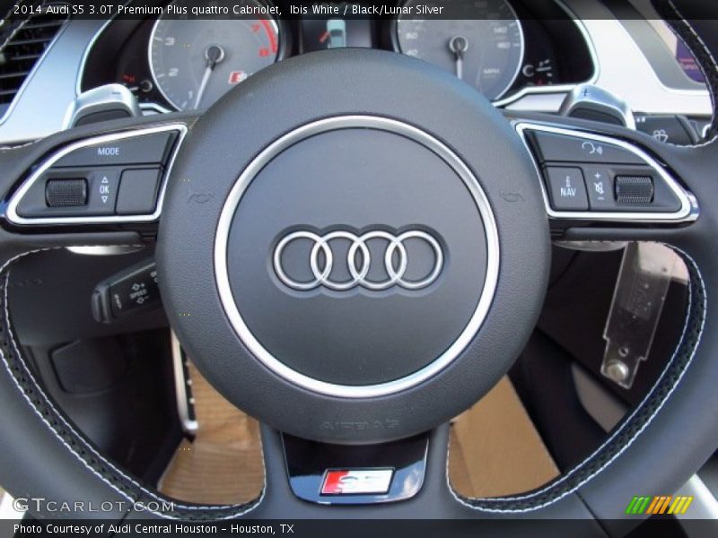  2014 S5 3.0T Premium Plus quattro Cabriolet Steering Wheel