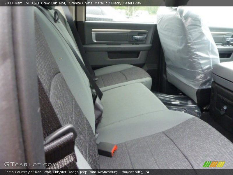 Granite Crystal Metallic / Black/Diesel Gray 2014 Ram 1500 SLT Crew Cab 4x4