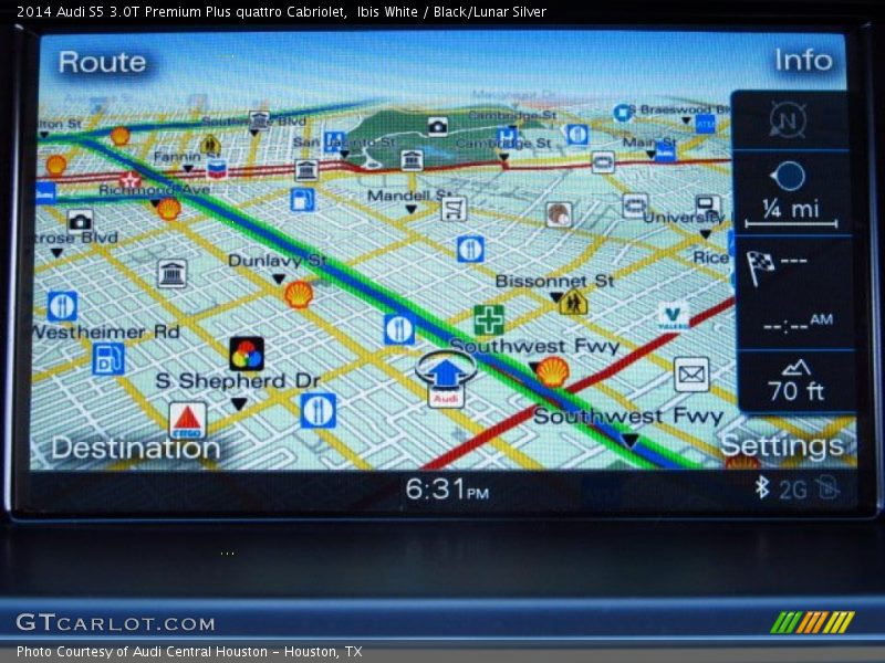 Navigation of 2014 S5 3.0T Premium Plus quattro Cabriolet