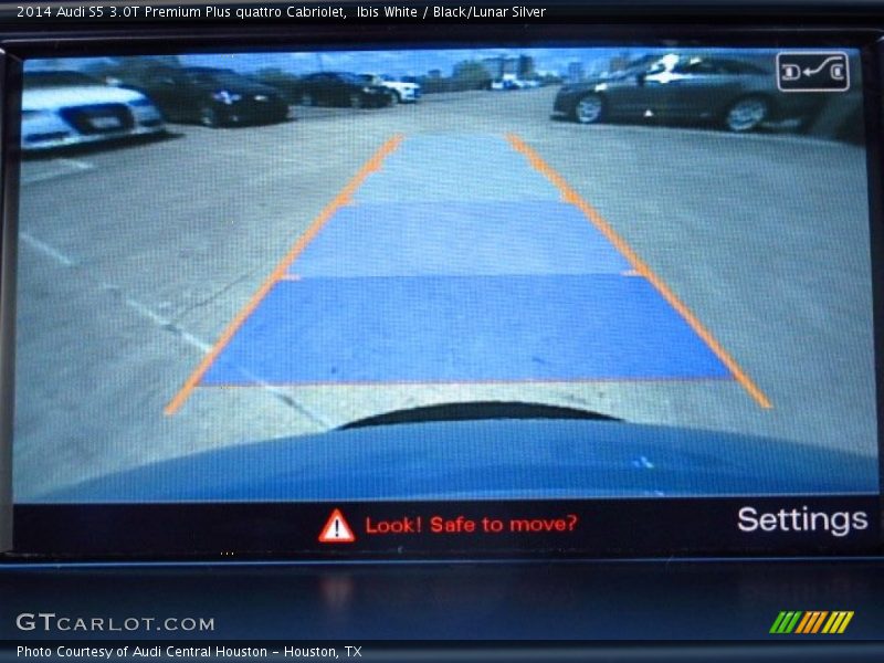Ibis White / Black/Lunar Silver 2014 Audi S5 3.0T Premium Plus quattro Cabriolet