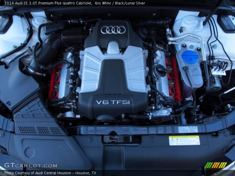  2014 S5 3.0T Premium Plus quattro Cabriolet Engine - 3.0 Liter Supercharged TFSI DOHC 24-Valve VVT V6