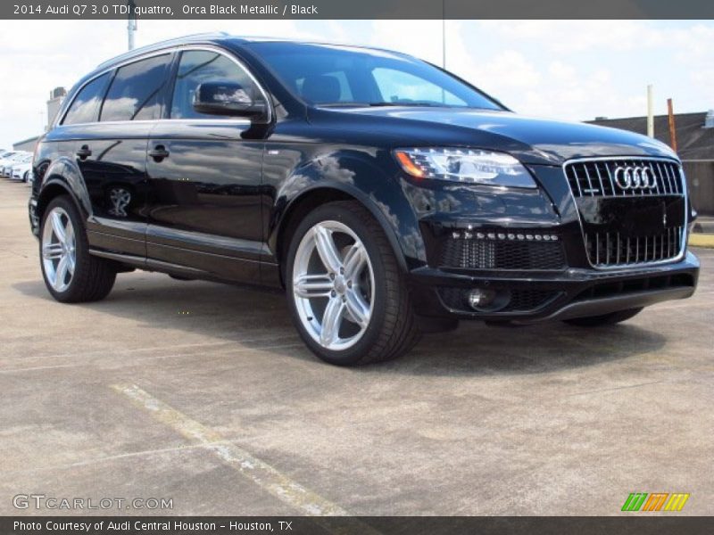 Orca Black Metallic / Black 2014 Audi Q7 3.0 TDI quattro