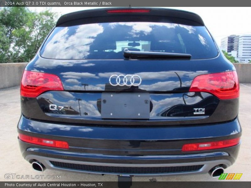 Orca Black Metallic / Black 2014 Audi Q7 3.0 TDI quattro