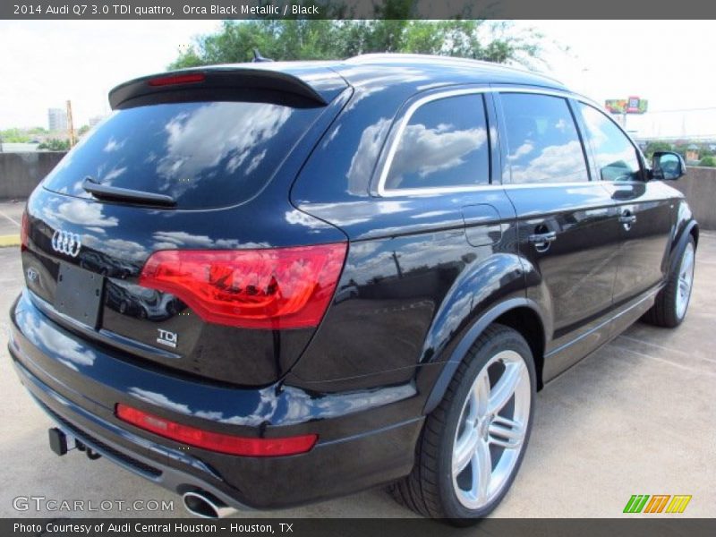 Orca Black Metallic / Black 2014 Audi Q7 3.0 TDI quattro