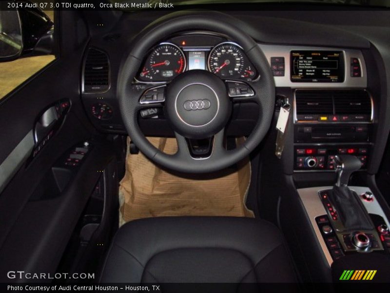 Orca Black Metallic / Black 2014 Audi Q7 3.0 TDI quattro