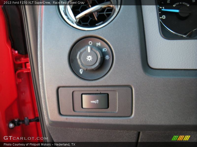 Race Red / Steel Gray 2013 Ford F150 XLT SuperCrew