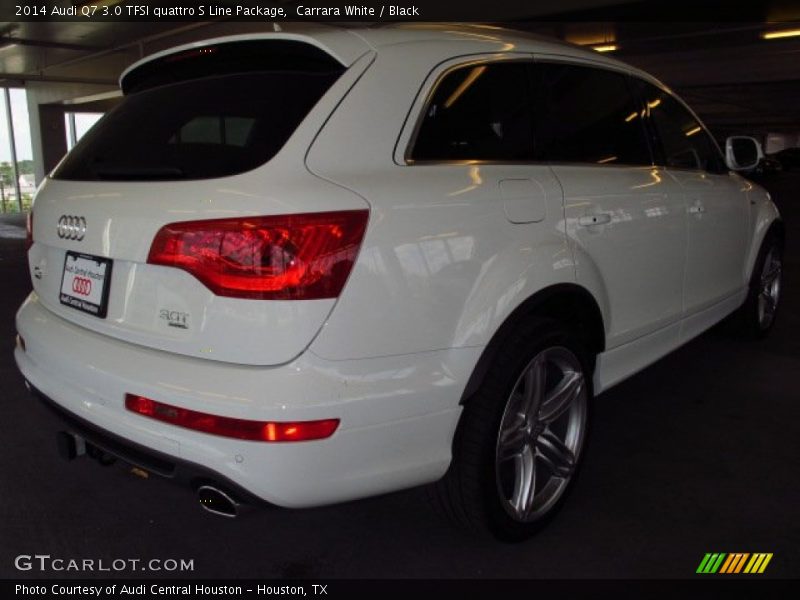 Carrara White / Black 2014 Audi Q7 3.0 TFSI quattro S Line Package